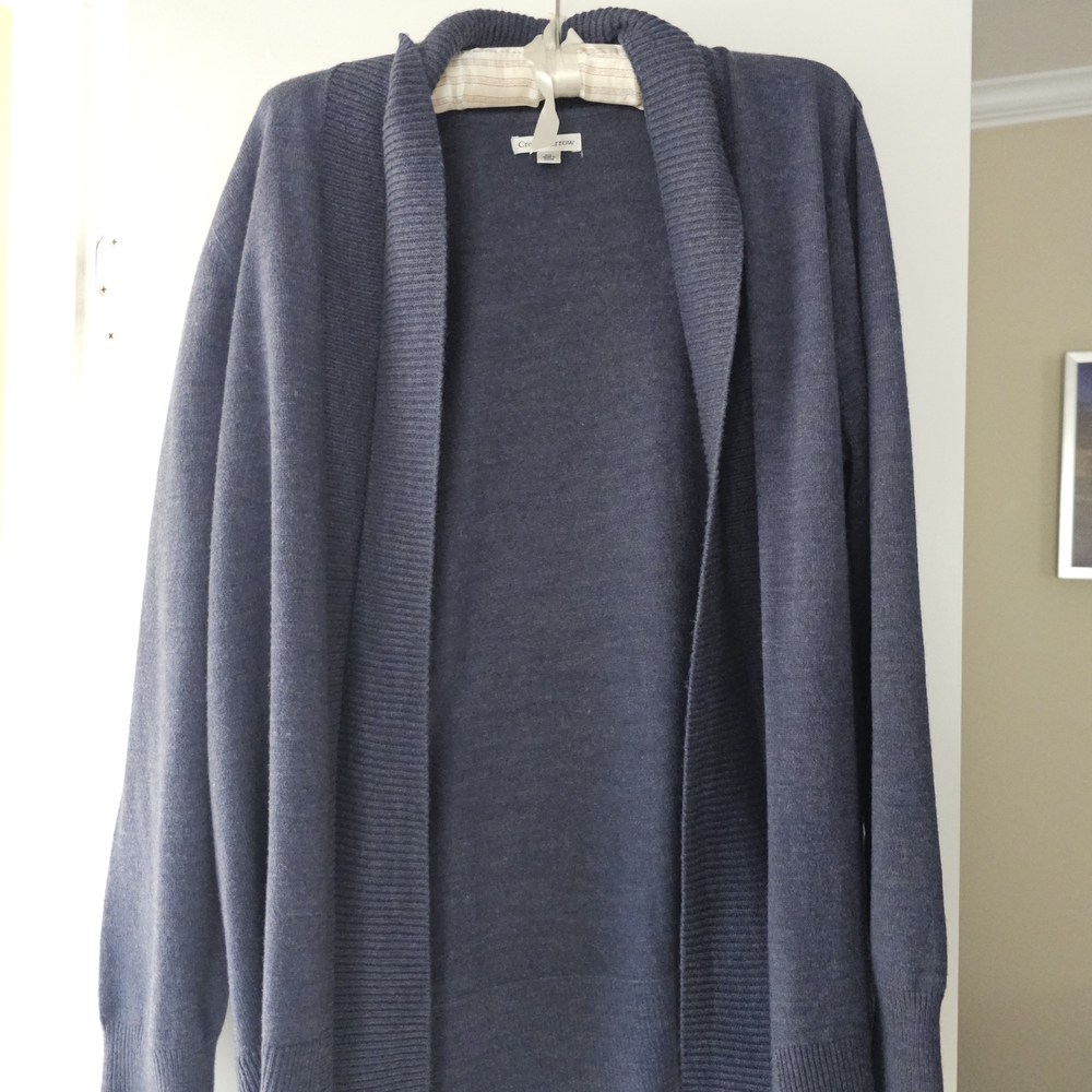 Croft & Barrow Navy Knit Sweater